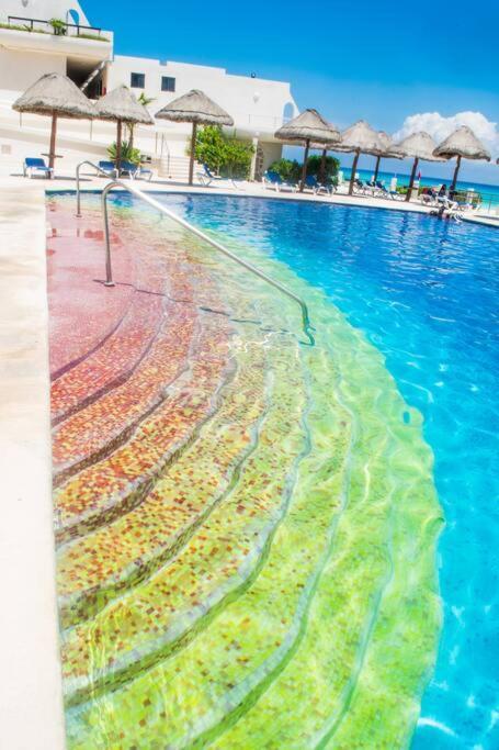 Ocean Front Villa Marlin, Best Location In Hotel Zone #109 Cancún Buitenkant foto