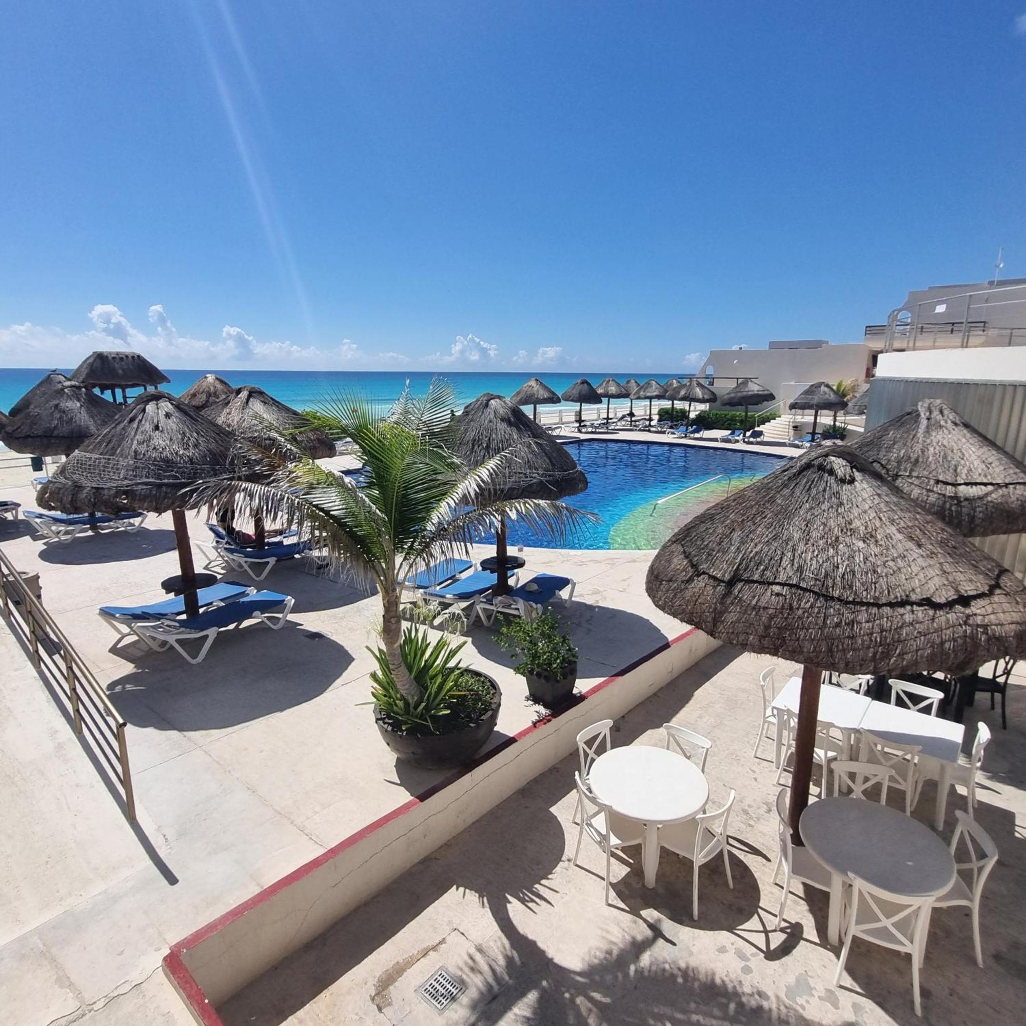 Ocean Front Villa Marlin, Best Location In Hotel Zone #109 Cancún Buitenkant foto